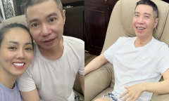 Bà xã tiết lộ NSND Công Lý bị ngã, khán giả lo lắng