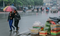 Tin tức dự báo thời tiết hôm nay 9/4: Hà Nội mưa lạnh