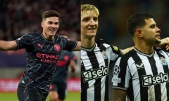 Kết quả Cúp C1: Newcastle vùi dập PSG,  Man City thắng vất vả