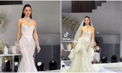 Liên tục vấp khi làm vedette, Tiểu Vy nhận về nhiều tranh cãi do xử lý không chuyên nghiệp