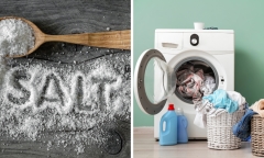 Cho nắm muối vào máy giặt, chị em nội trợ tròn mắt vì 