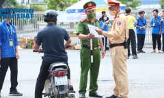Công an Hà Đông tập trung bảo đảm an ninh, an toàn kỳ thi tốt nghiệp THPT  2024