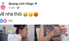Chia sẻ gây chú ý của Quang Linh Vlogs giữa tâm bão Hằng Du Mục bị chồng đánh