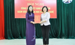 Bắc Ninh: Nữ hiệu trưởng được bổ nhiệm làm giám đốc sở