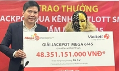 Nữ khách hàng trúng Vietlott 48 tỷ đồng đầu tiên của năm 2024 hé lộ bí quyết chọn số