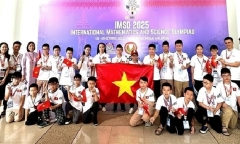 5 học sinh Việt Nam giành huy chương vàng Olympic Toán và Khoa học quốc tế