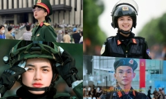 Hình ảnh các chiến sĩ tham gia diễu binh 30/4 ở TP.HCM  