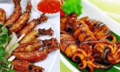 Cách làm món mực nướng muối ớt ngon như ngoài hàng