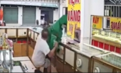 Sự thật về đọan clip cướp tiệm vàng ở Bình Dương đang gây xôn xao mạng xã hội
