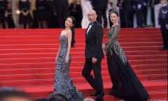 Cố tạo điểm nhấn tại LHP Cannes, Đồng Lệ Á bị yêu cầu rời khỏi