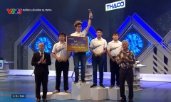 Thi đấu thăng hoa, nam sinh PT Năng khiếu TP.HCM tiến vào cuộc thi Tháng Đường Lên Đỉnh Olympia