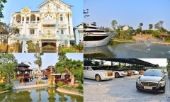 Choáng ngợp biệt phủ dát vàng nghìn m2 của 