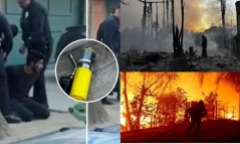 Mỹ bắt nghi phạm liên quan đến vụ cháy rừng ở California
