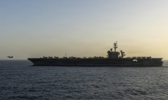 Mỹ xác nhận huy động tàu sân bay USS Abraham Lincoln tham gia phong tỏa cảng Iran