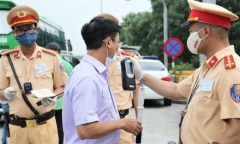 6 tháng đầu năm, CSGT xử phạt hơn 37.000 trường hợp vi phạm nồng độ cồn