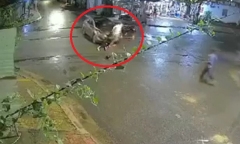 Điều tra vụ ôtô cán qua người nạn nhân sau va chạm: Tài xế có nồng độ cồn
