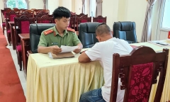 Vĩnh Phúc: Đăng lời xúc phạm CSGT trên mạng xã hội, người đàn ông bị triệu tập