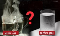 Trường hợp nào nên uống nước ấm, trường hợp nào uống nước lạnh?