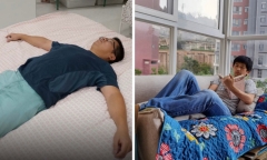 Chàng trai nói không với đi làm sau khi
