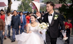 Cặp đôi đũa lệnh nàng 1m49 và chàng 1m83 nên duyên vợ chồng chỉ sau 1 tháng