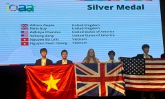Đoàn học sinh Việt Nam đoạt 5 huy chương tại Olympic Thiên văn quốc tế năm 2024