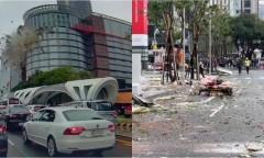 Hiện trường vụ nổ lớn tại Đài Loan (Trung Quốc), nhiều người thương vong