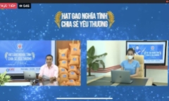 MC Quyền Linh livestream phát động chương trình “Hạt gạo nghĩa tình, chia sẻ yêu thương