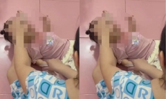  Vụ người phụ nữ cho trẻ ăn theo cách thô bạo: Tạm đình chỉ cơ sở trông giữ trẻ