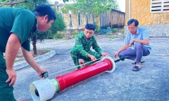 Ngư dân đảo Lý Sơn vớt được 