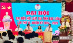 Đại hội đại biểu Hội Luật gia tỉnh Bạc Liêu nhiệm kỳ 2024 - 2029