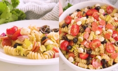 Món ngon mỗi ngày: Cách làm salad pasta đơn giản lạ miệng