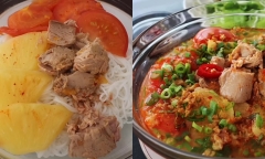 Cách làm món bún cá ngừ nhanh gọn, đơn giản nhưng lại vô cùng bắt miệng