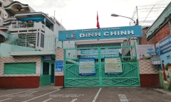Một trường tiểu học ở TP.HCM bắt đầu vào học lúc 8h