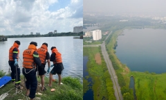 Phát hiện thi thể nam thanh niên dưới hồ đá làng đại học TP.HCM