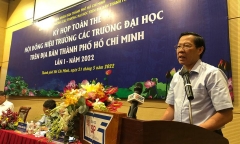 Ông Phan Văn Mãi giữ chức Chủ tịch hội đồng hiệu trưởng các trường đại học TP.HCM