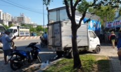 Tin tức tai nạn giao thông mới ngày 1/1: Tai nạn liên hoàn giữa 2 xe tải và 1 xe máy, 2 người thương vong