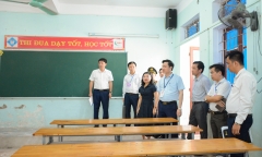 Thứ trưởng Phạm Ngọc Thưởng làm việc với Hà Tĩnh trước kỳ thi tốt nghiệp THPT