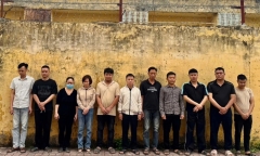 Danh tính 11 bị can bị khởi tố do liên quan trang cá cược trực tuyến “QQ88”