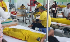 Bình Dương: 47 người nhập viện sau khi ăn bánh bao miễn phí ở lễ hội