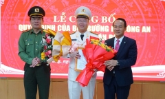 Trung tá Nguyễn Kim Trung giữ chức Phó giám đốc Công an TP.Đà Nẵng