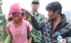Tìm thấy bé gái 7 tuổi đi lạc 2 ngày trong rừng tại Lai Châu