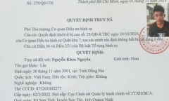 Bắt đối tượng truy nã cầm đầu đường dây ma túy xuyên quốc gia từ “Tam giác vàng”
