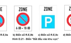Biển báo có chữ zone có ý nghĩa gì?