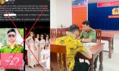Xử phạt nam thanh niên cắt ghép ảnh mặc trang phục công an để câu 
