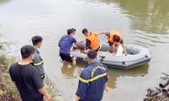 Hai mẹ con đuối nước thương tâm ở Bắc Ninh 