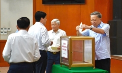 Tổng Bí thư, Chủ tịch nước dự Lễ phát động ủng hộ đồng bào bị thiệt hại do bão số 3