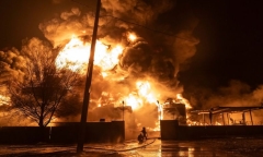 Ukraine rung chuyển bởi đòn tấn công 