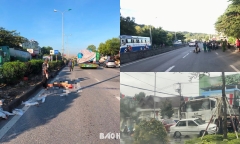 Tin tức tai nạn giao thông mới nhất ngày 10/10: Đi bộ trên quốc lộ 5, người đàn ông bị ô tô đầu kéo đâm tử vong