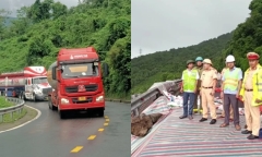 Chính thức cho phương tiện lưu thông qua đèo Hải Vân