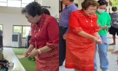 Nữ đại gia chở 1,2 tỷ về quê phát cho người dân, cư dân mạng hết lời khen ngợi